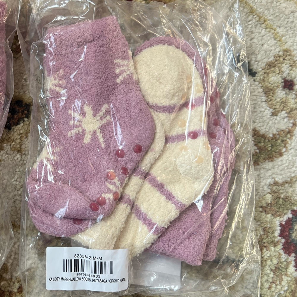 Hanna Andersson Marshmallow 3pk Socks